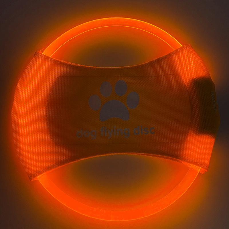Disque volant pour chien à LED - Flying Disc Dog Training Toy avis et prix