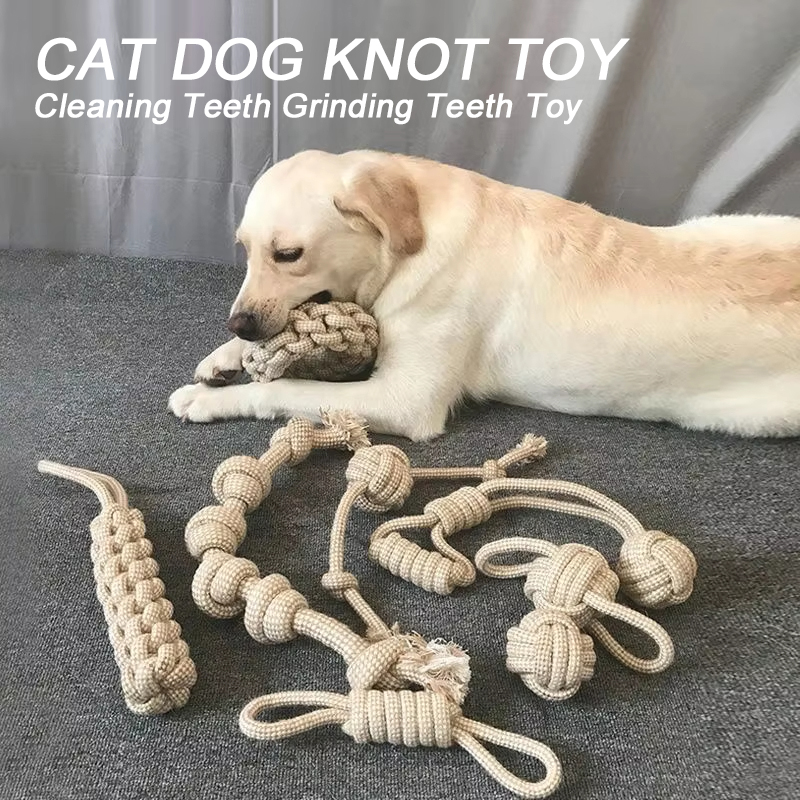 Jouet à nœuds pour chat et chi - Indestructible Dog Chew Toy avis et prix